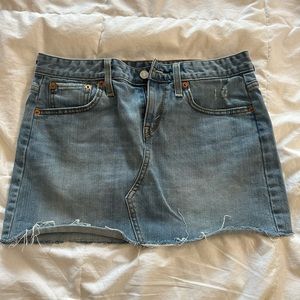 Levi Jean skirt size 4